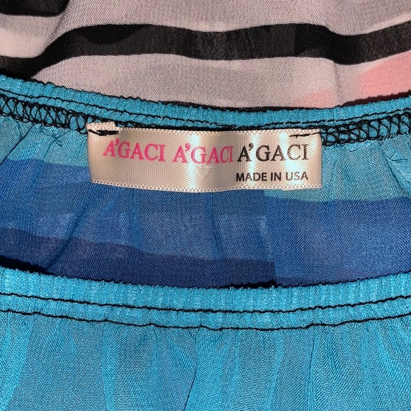 Set of 2 Sheer Blouses Size S - Picture 3 of 5